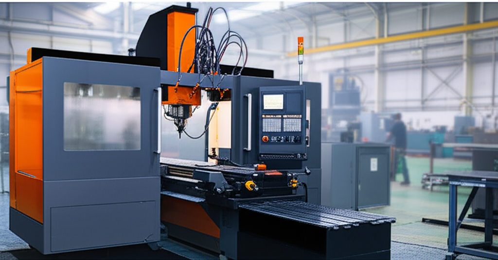 دستگاه CNC صنعتی کارکرده